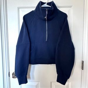 Lululemon Scuba Oversized Funnel-Neck Half Zip size M/L